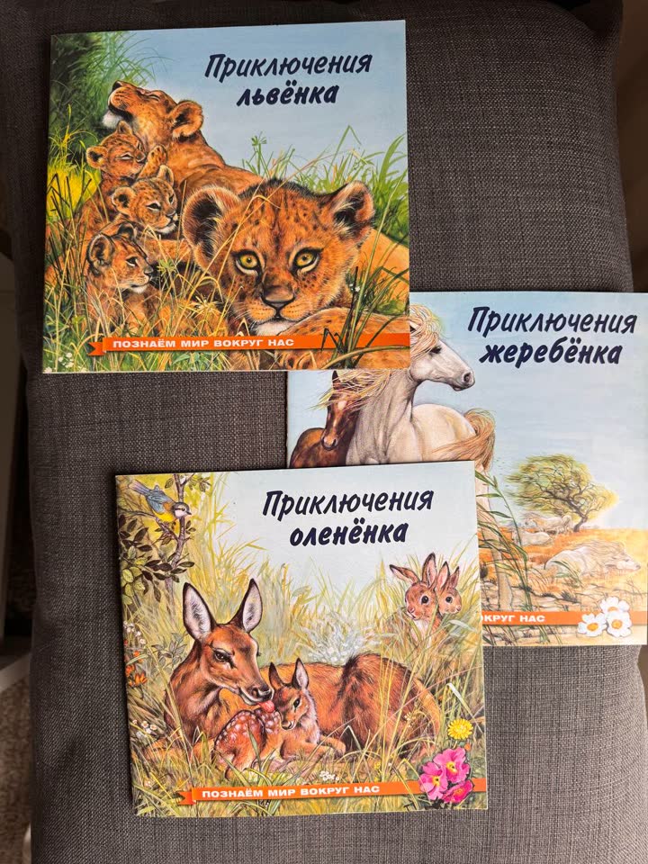 Книжки о животных 0+