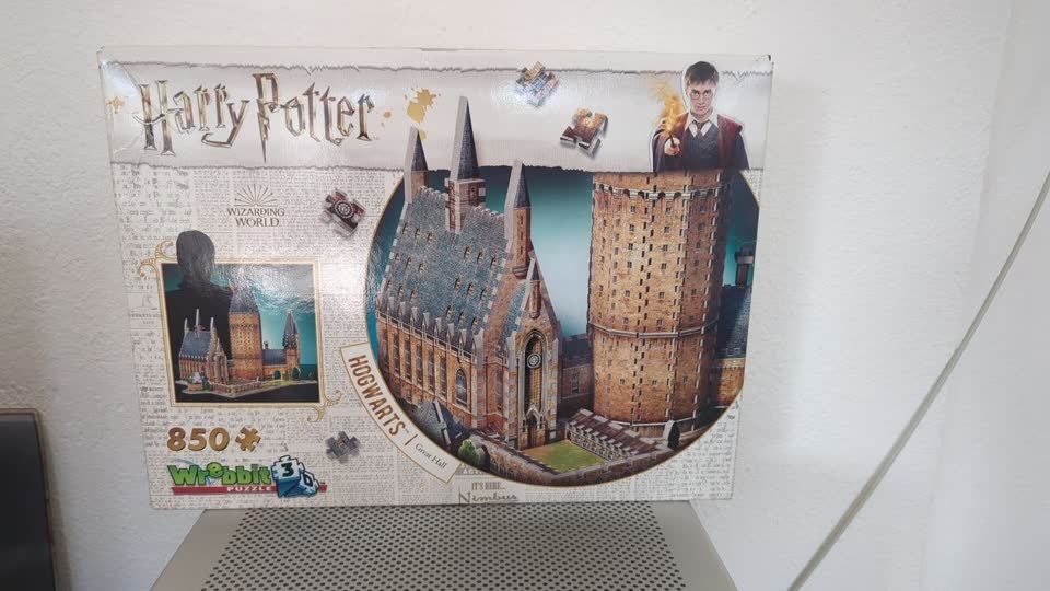 3D конструктор Harry Potter Hogwarts, Great Hall от Wrebbit 3D
