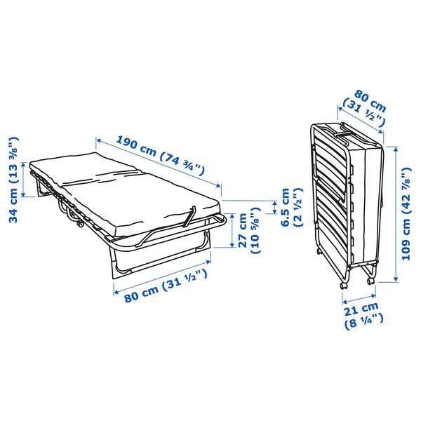 Продаю раскладушку из IKEA