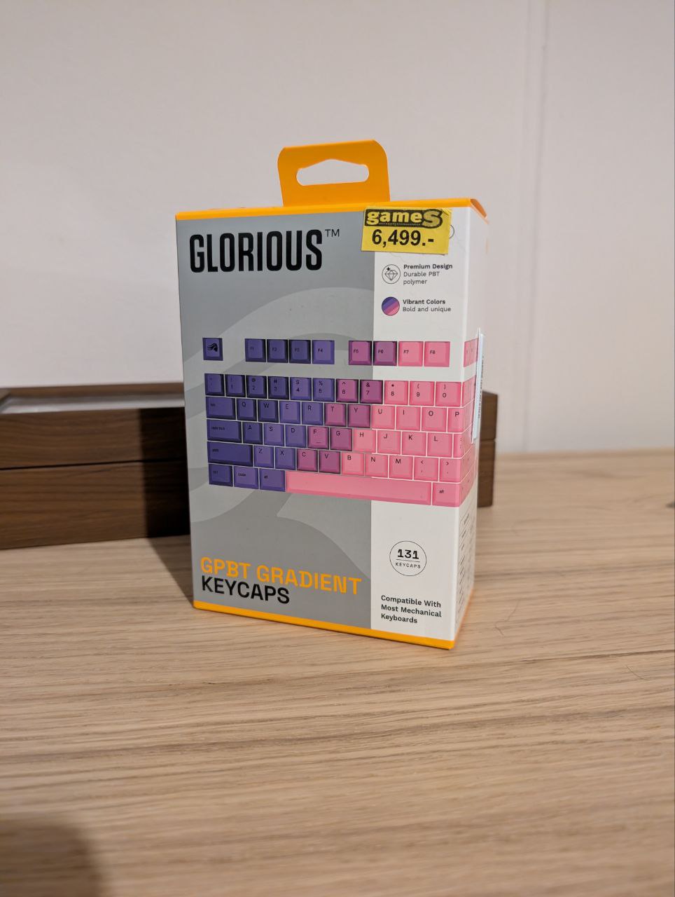 Кейкапы Glorious GPBT Gradient - Nebula