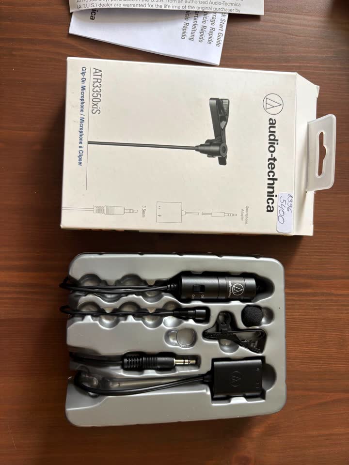 Петличный микрофон Audio-Technica ATR3350xiS
