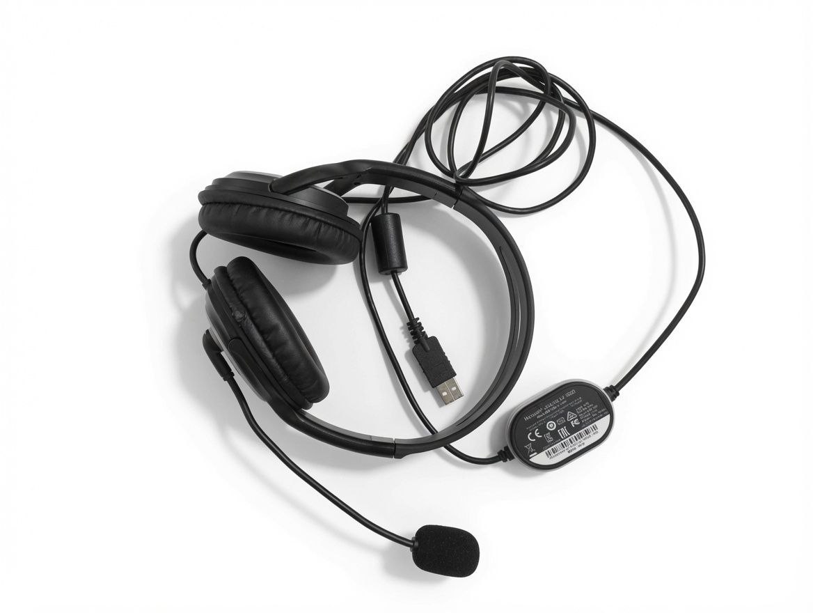 usb-наушники с гарнитурой Microsoft LX-3000