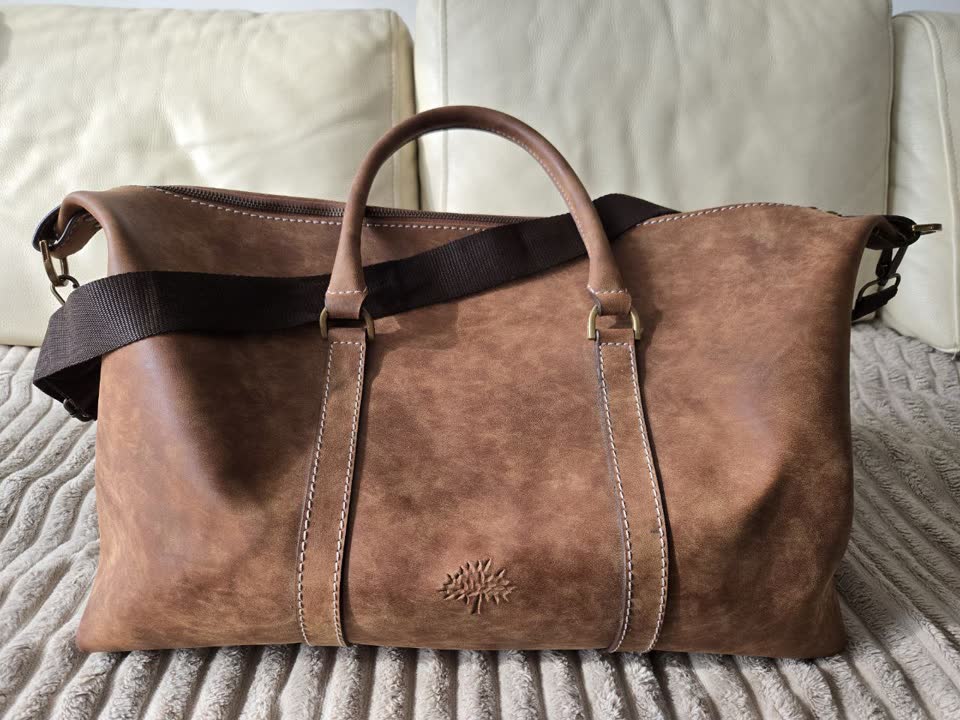 Вместительная сумка-викендер в стиле Mulberry