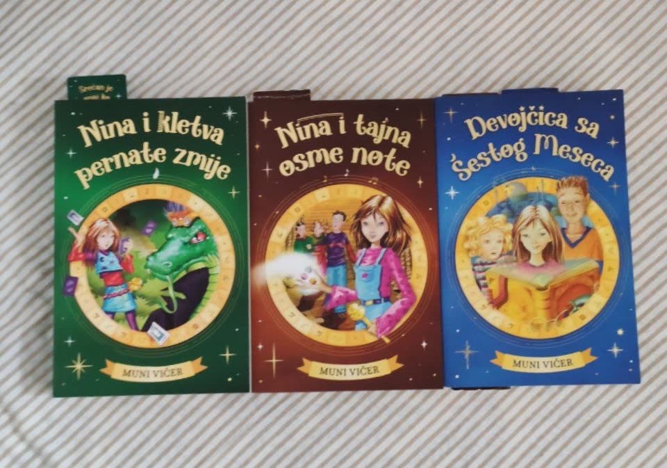 Книги на сербском (серия Muni Vičer)