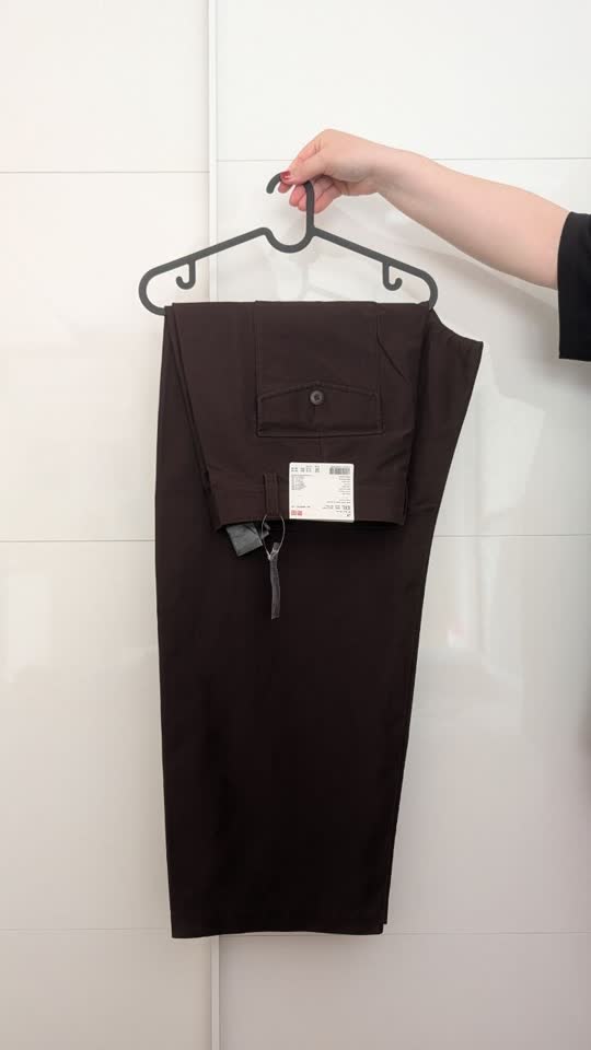 Брюки Uniqlo фасона Barrel Leg