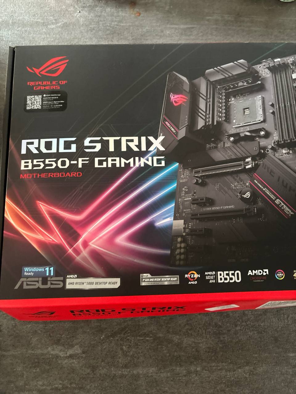Материнская плата ASUS ROG Strix B550-F Gaming