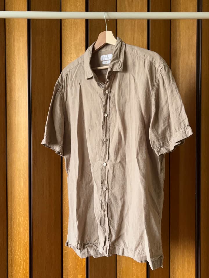 Рубашка Massimo Dutti, размер XL, 100% лен