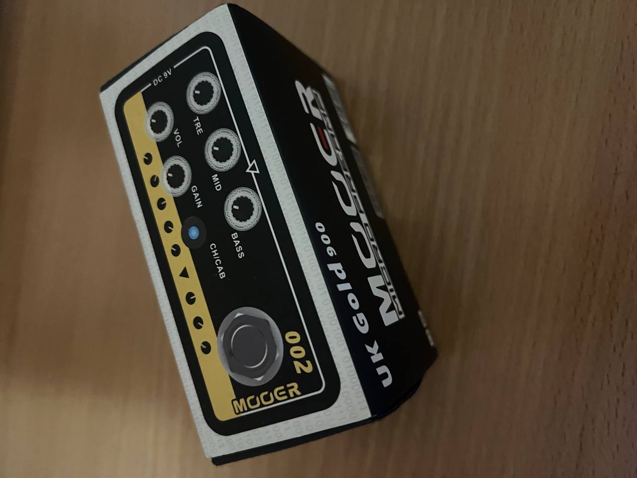 Гитарная педаль / преамп Mooer Micro Preamp 002 UK Gold 900 (как новая в коробке) пользовалс
