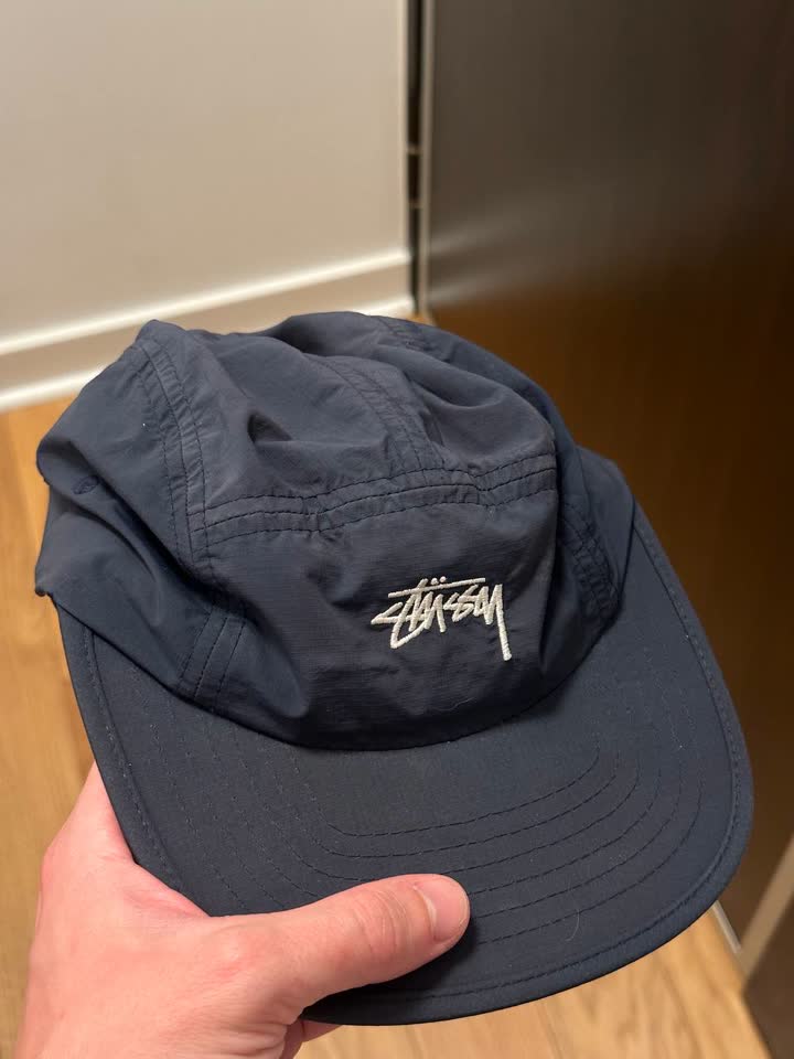 Кепка с плоским козырьком Stussy Nylon Ripstop Camp Cap