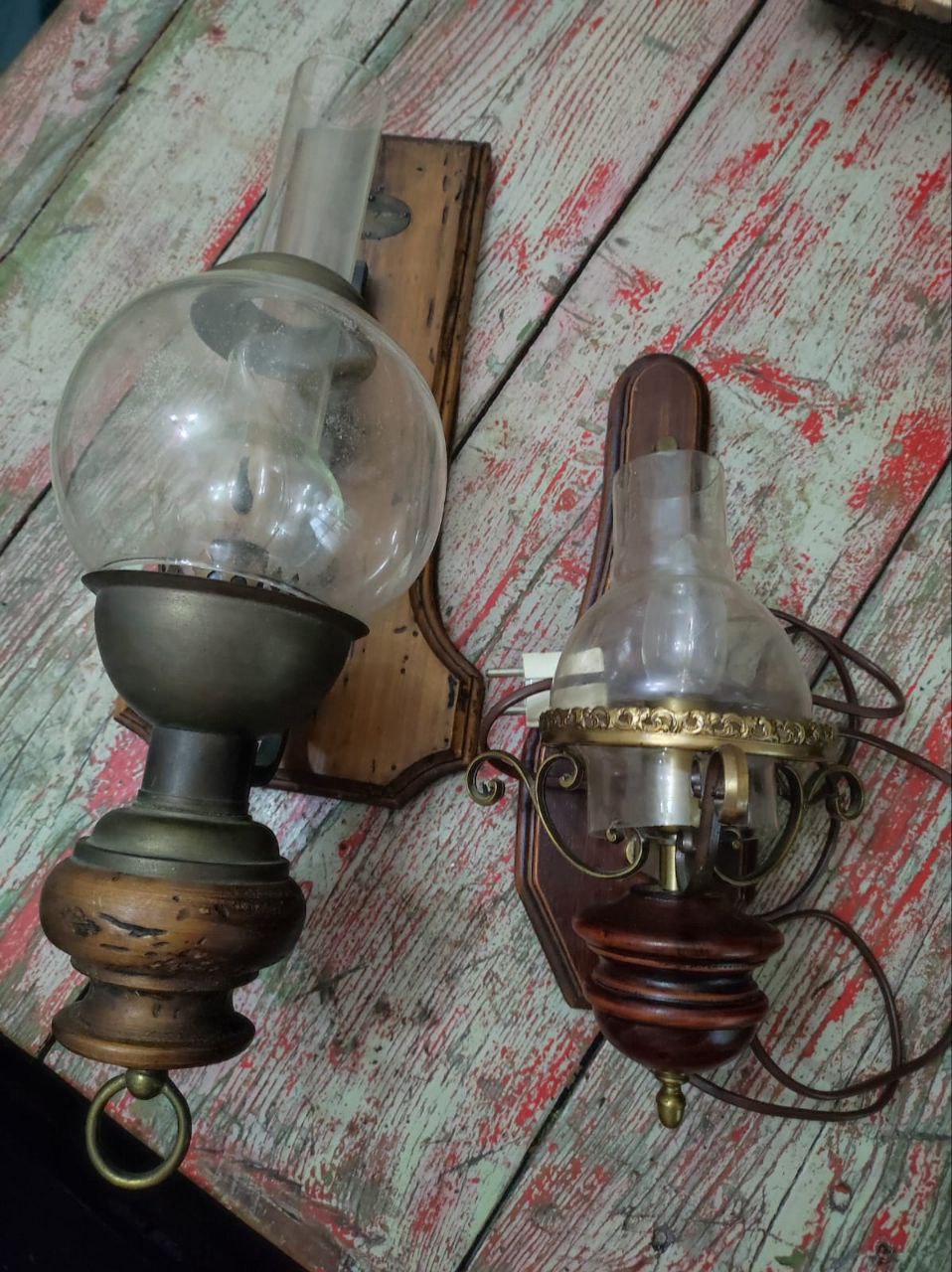 Vintage zidna lampa