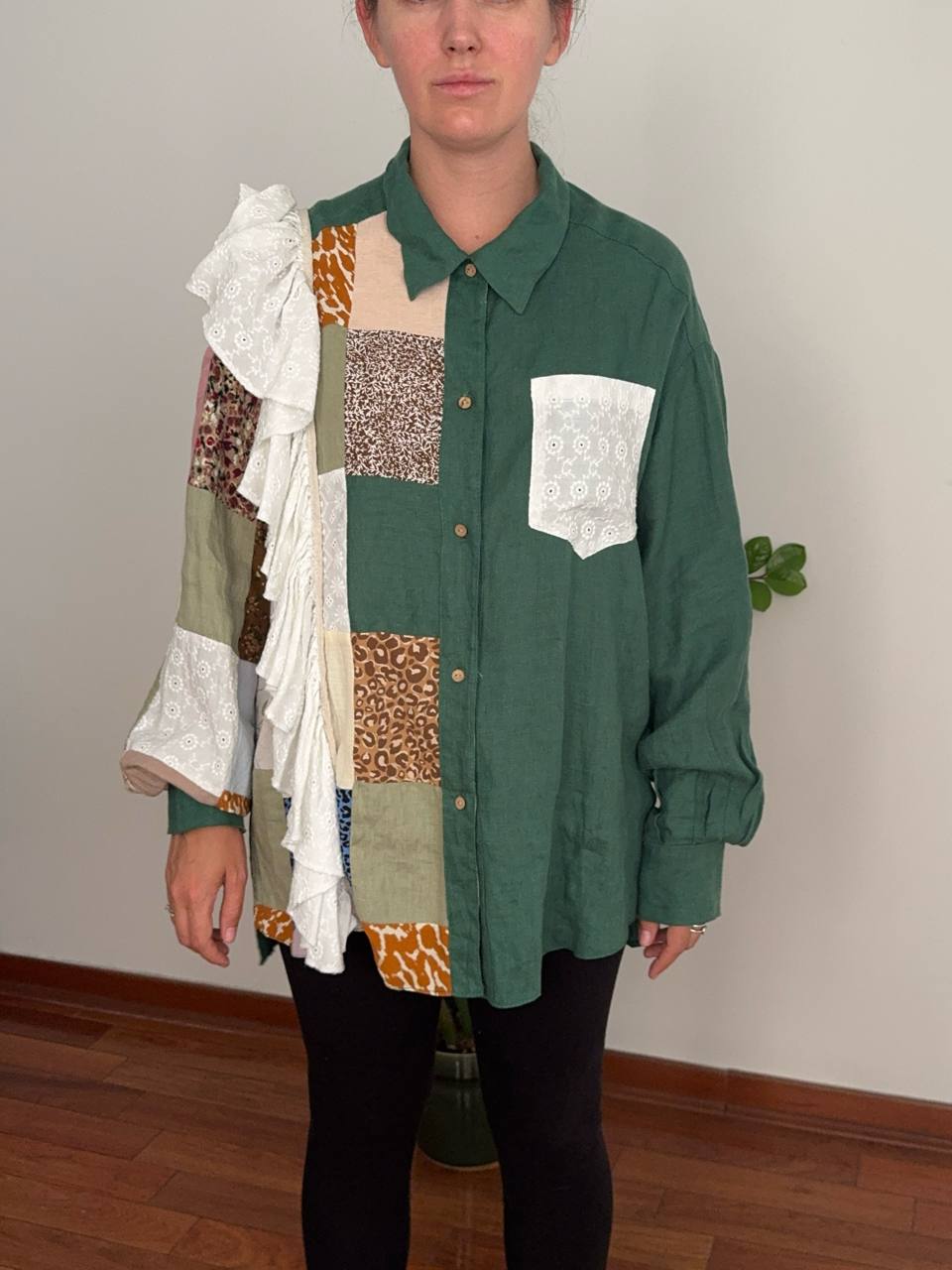 Рубашка пэчворк Country Textile