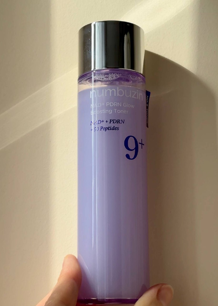 Тонер Numbuzin No.9 NAD+ PDRN Glow Boosting Toner. Б.у чуть больше недели, для моей кожи ока