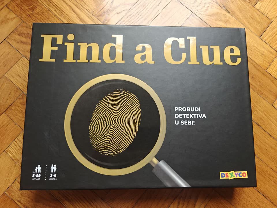 Настольная игра "Find a clue"