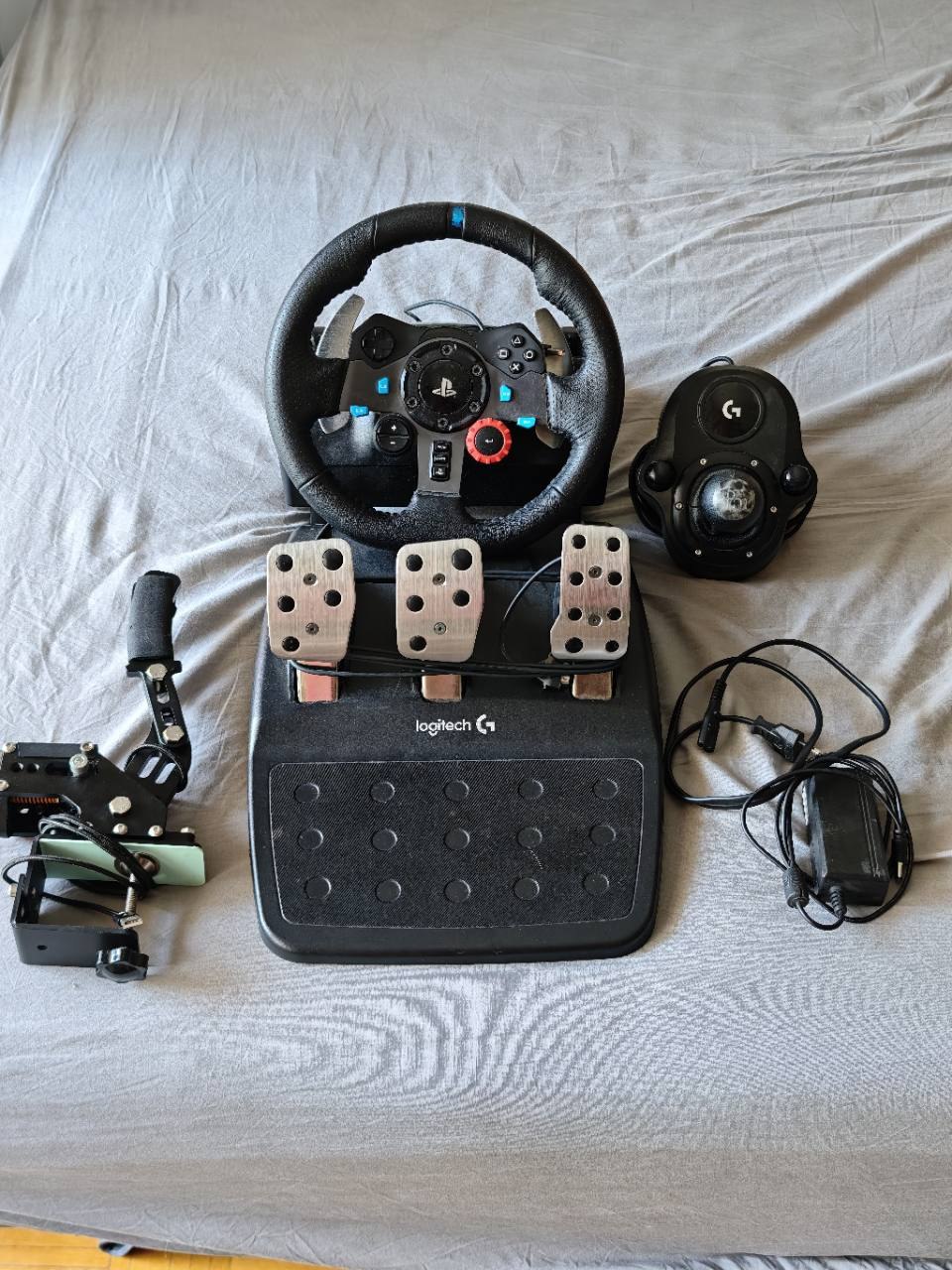 Komplet za simrejsing Logitech G29 sa ručnom kočnicom