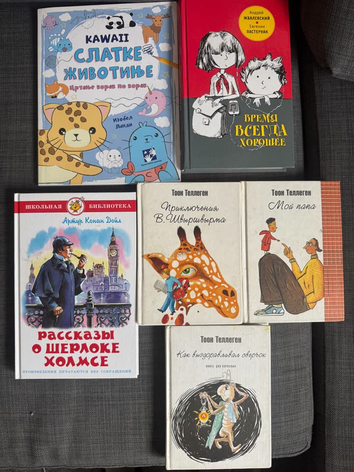 Каждая книга по 100 д