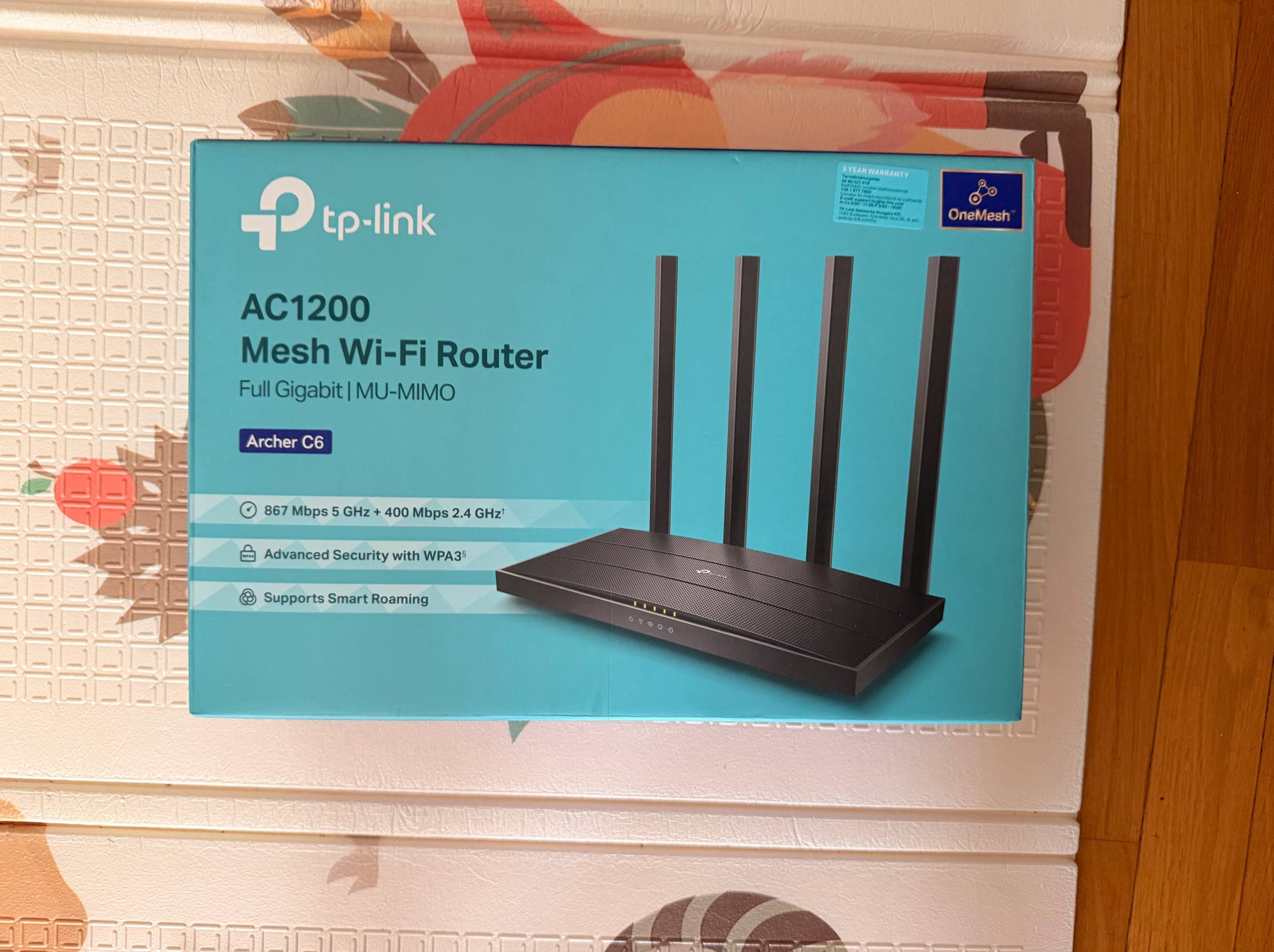 Роутер TP-Link AC1200 и кухонные весы