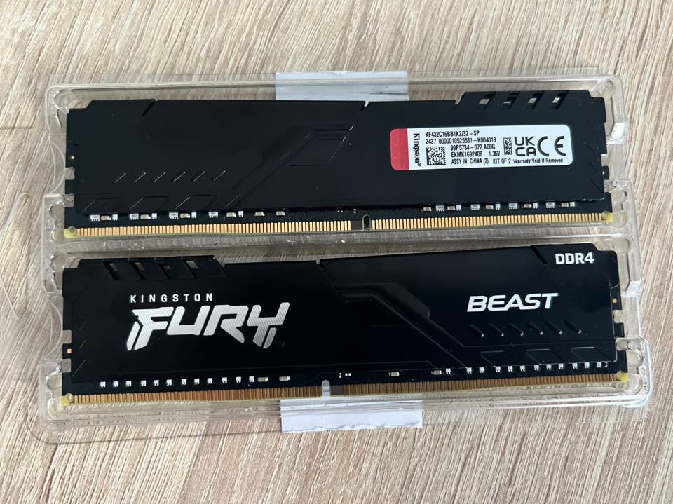 Kingston Fury DDR4 32GB (2x16) 3200MHz radna memorija