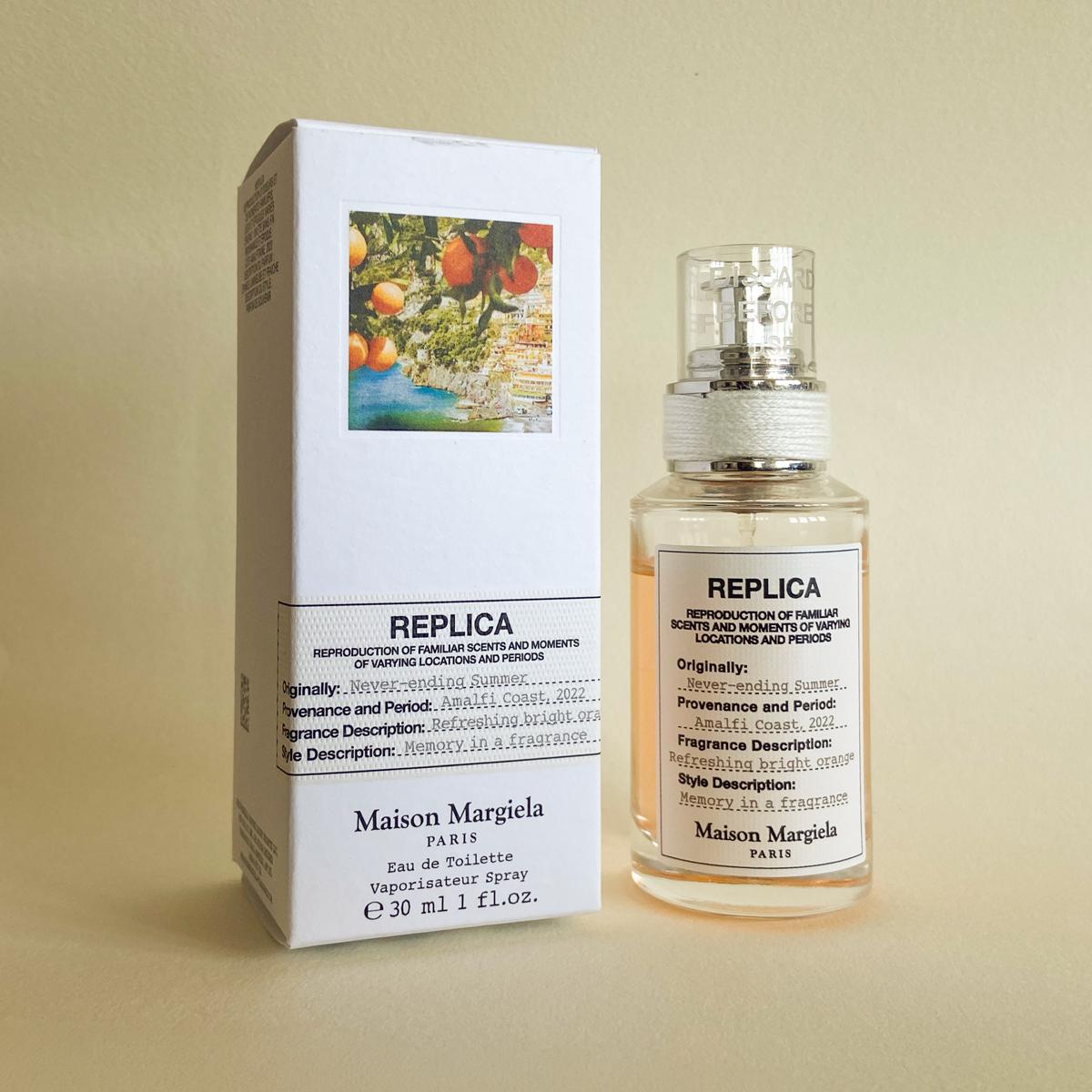 Replica Never-ending Summer 30ml, остаток на фото. куплен в марте в Сефоре.