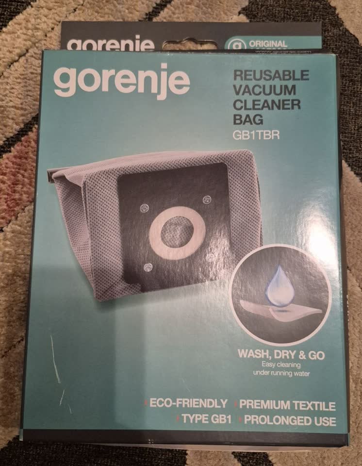 Мешки для пылесоса Gorenje GB1TBR (reusable)
