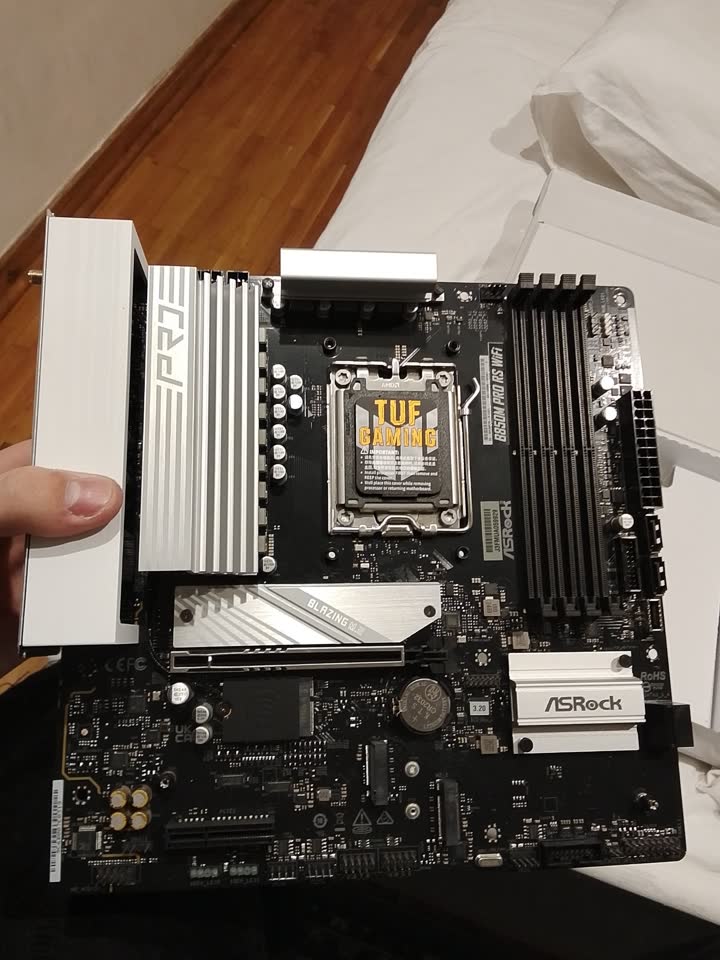 Материнская плата ASRock B850M Pro RS WiFi (AM5, DDR5)