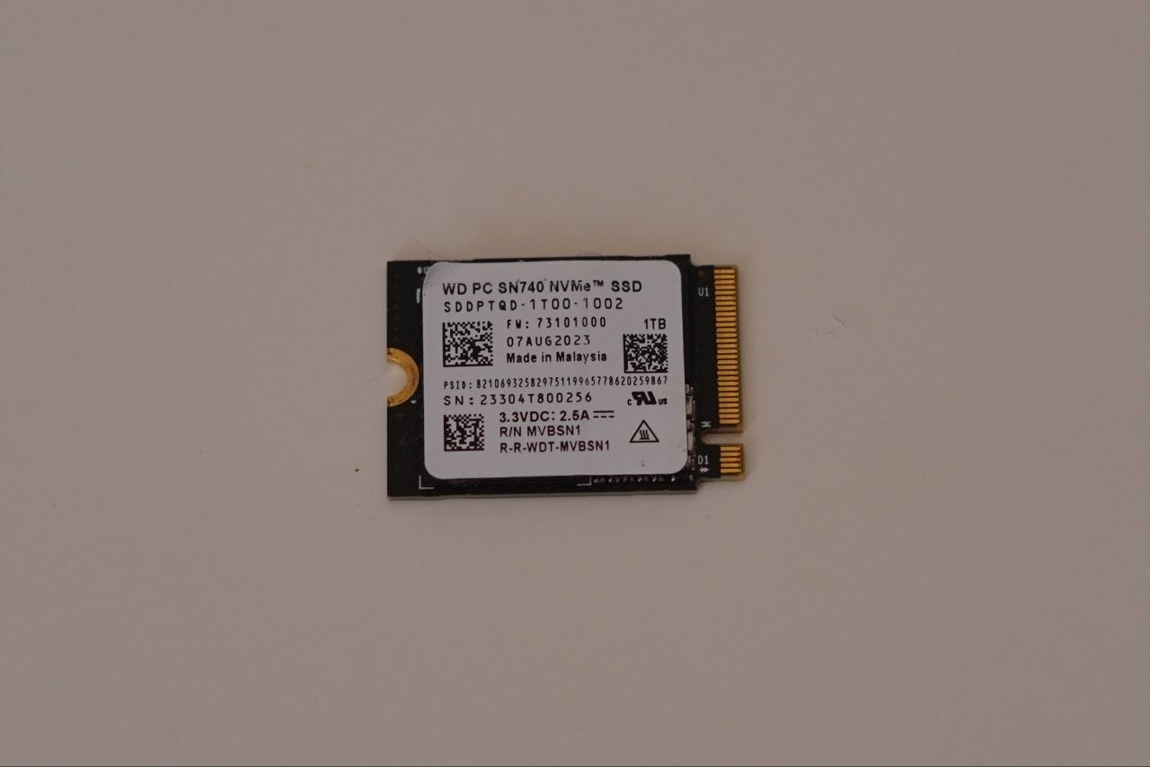 Диск SSD WD SN740 1TB и SSD Kioxia 256GB NVME M2