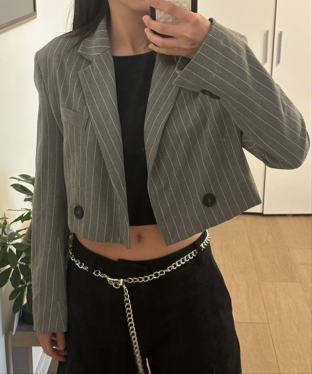 Укороченный пиджак Bershka