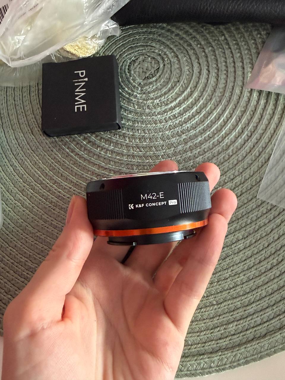 Переходник Sony E -> M42 (старые объективы)