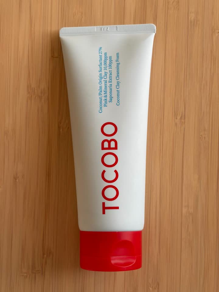 1. Tocobo глина/пенка очищающая не подошла, пользовала один раз.