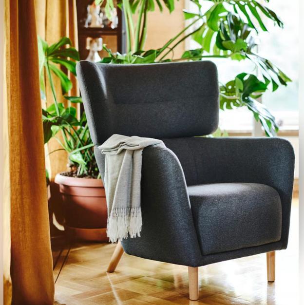 Супер удобное кресло OSKARSHAMN (IKEA)