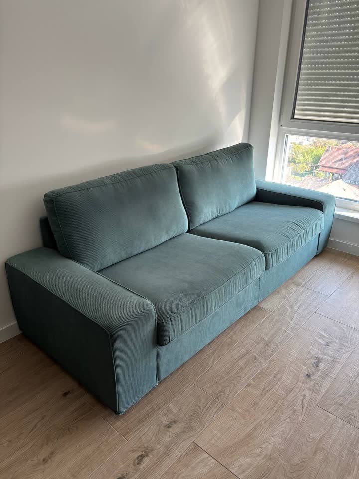 Диван KIVIK IKEA темно-зеленый