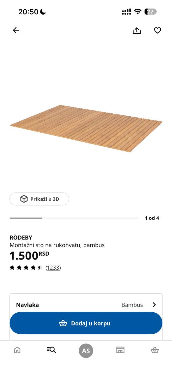 Naslon za ruku za sofu