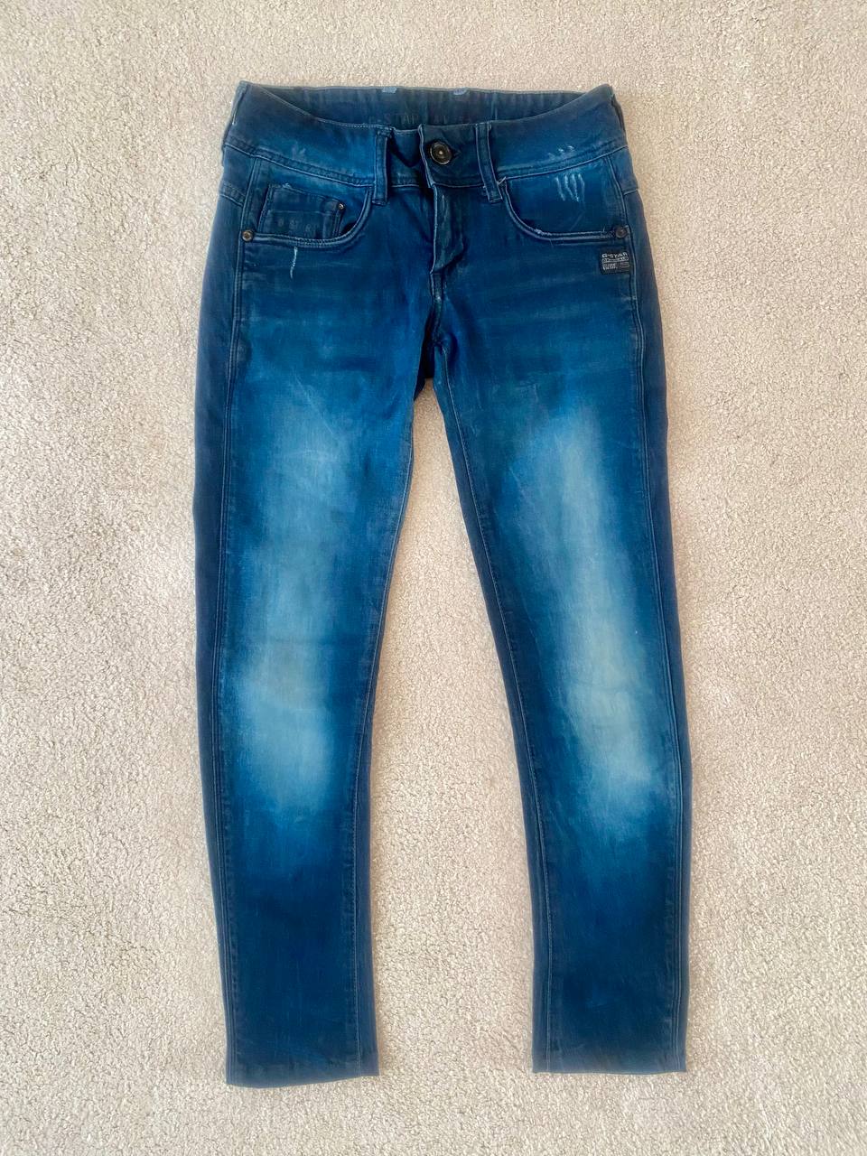 Uske farmerke G-Star RAW struk 25, dužina 32