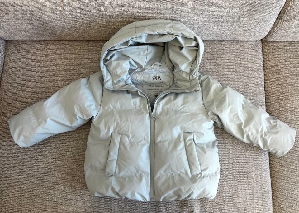 Пуховик Zara, размер 104
