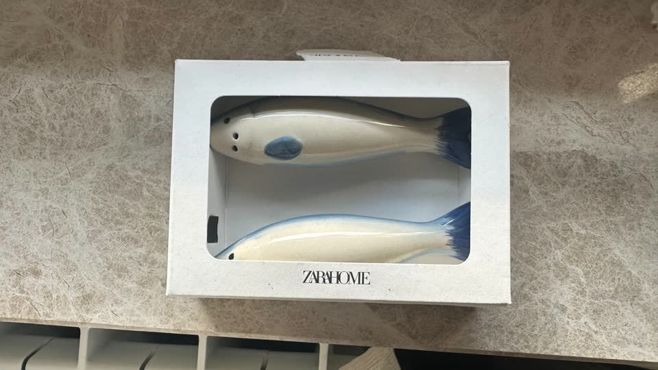 Солонка и перечница Zara Home в виде рыбок