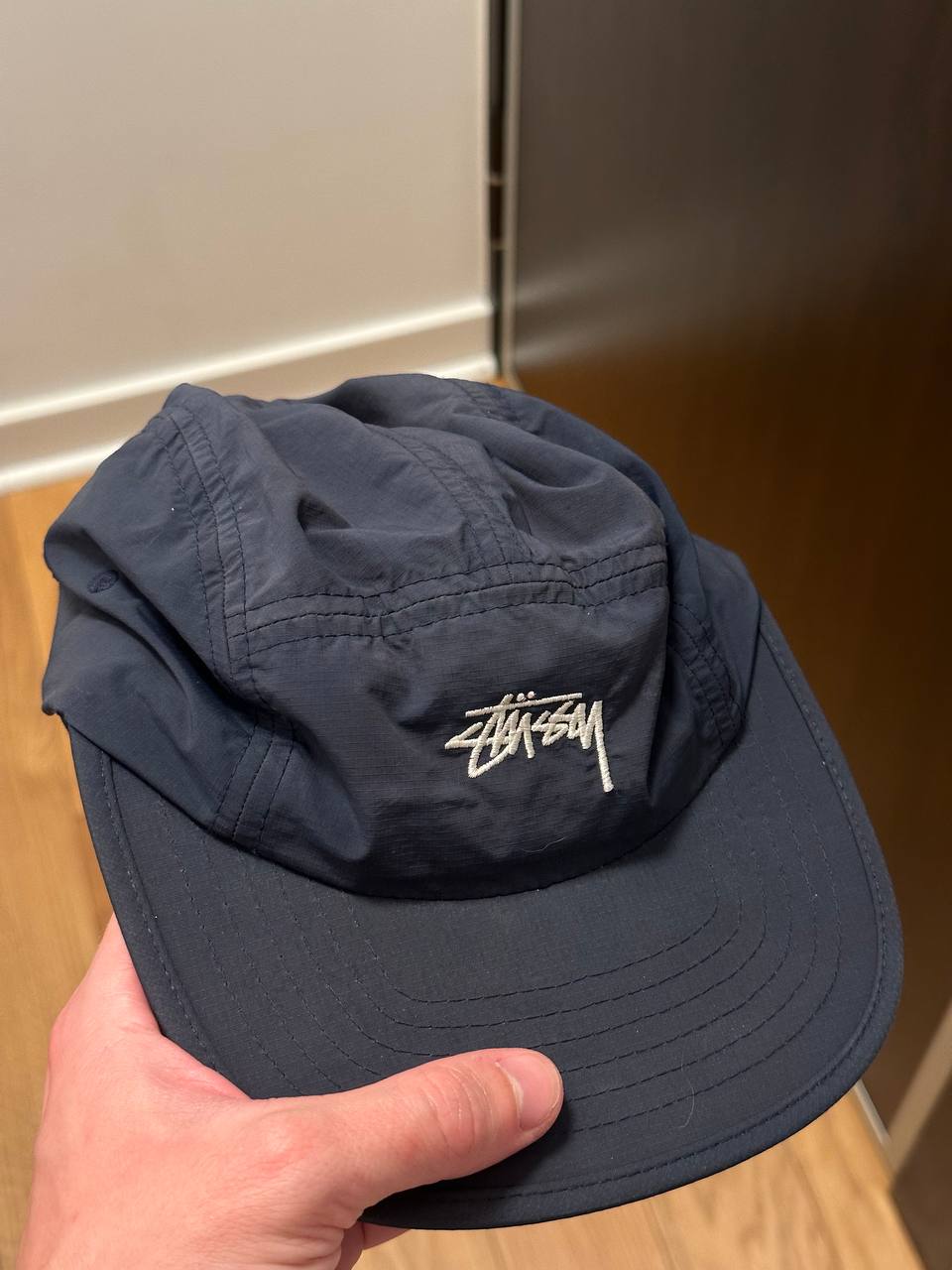 Кепка с плоским козырьком Stussy Nylon Ripstop Camp Cap