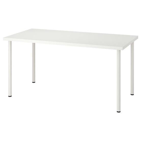 Рабочий стол IKEA Linnmon 120x65см. В разобранном состоянии столешница и 4 ножки отдельно. Т