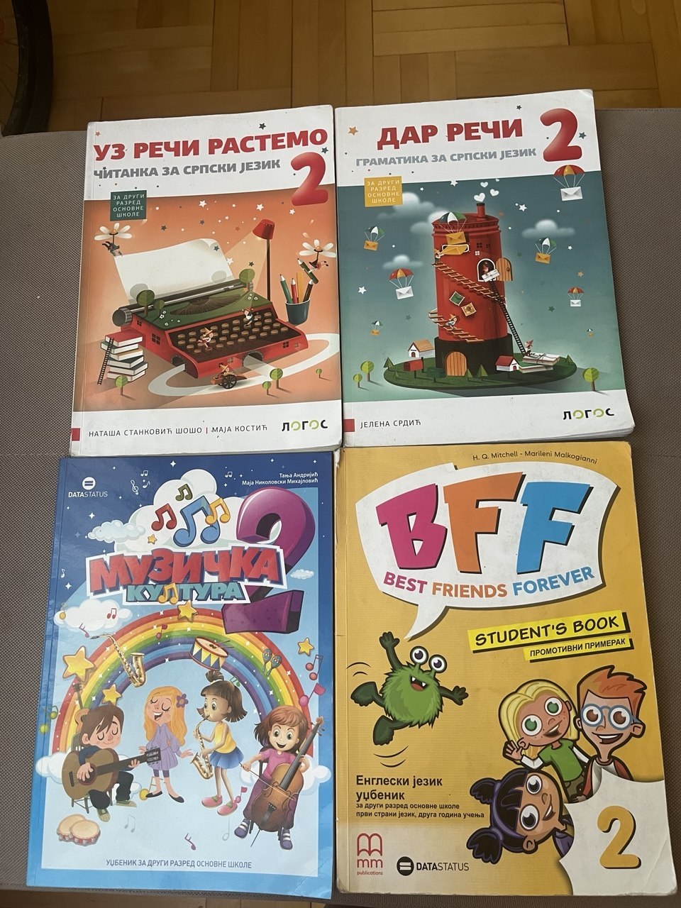 Учебники 2 класс сербской школы