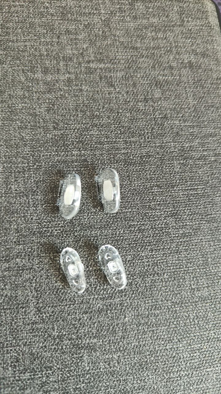 Novi silikonski nosni oslonci za naočare 13x7 mm