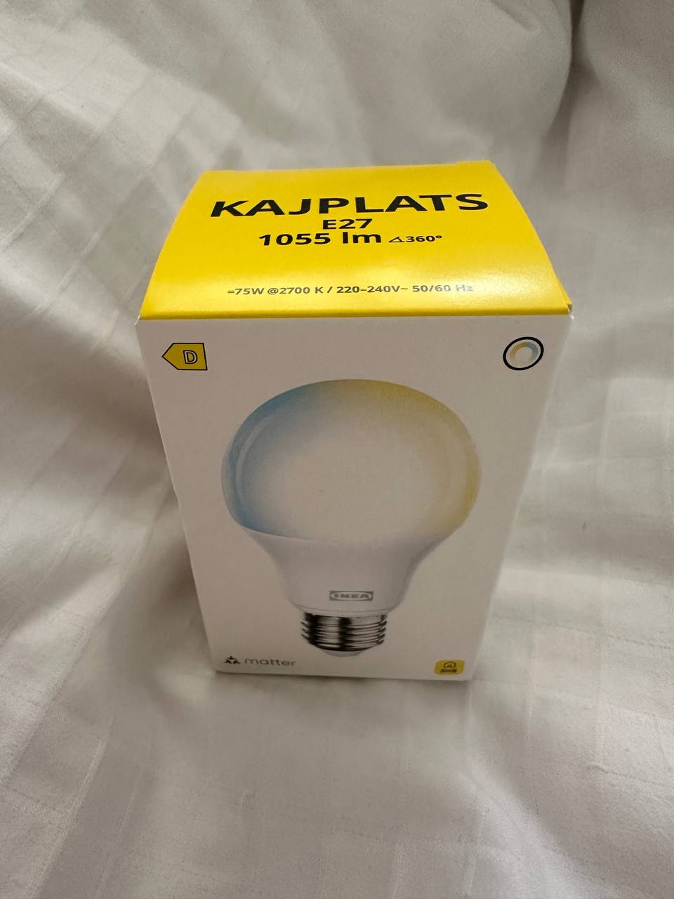 Цветная лампочка IKEA для умного дома