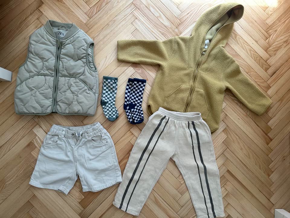 Одежда пакетом, в хорошем состоянии, в основном размер 98