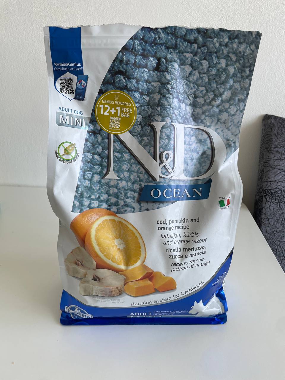 Farmina N&D Ocean Adult Mini — 2,5 kg