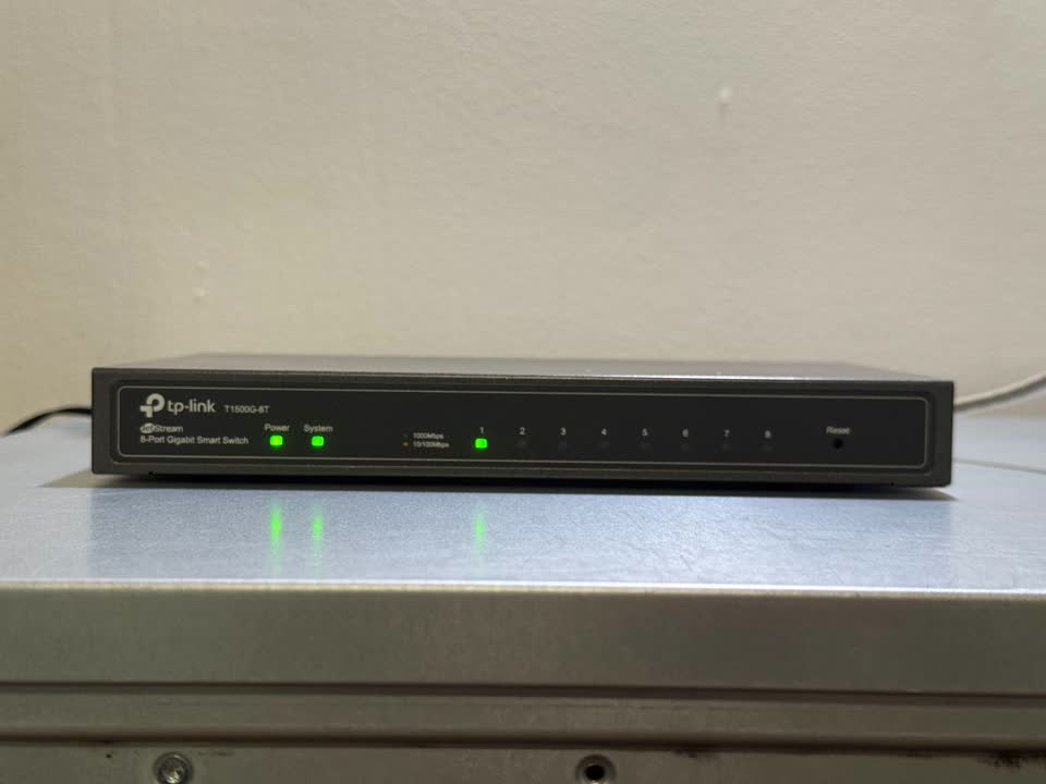 Upravljivi svič TP-Link TL-SG2008 (T1500G-8T)