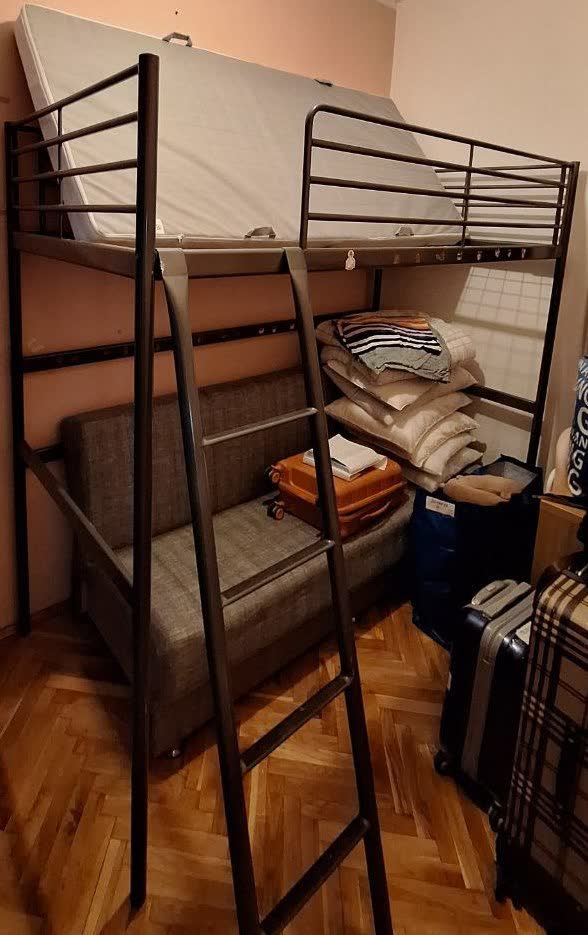 Детская металлическая кровать IKEA