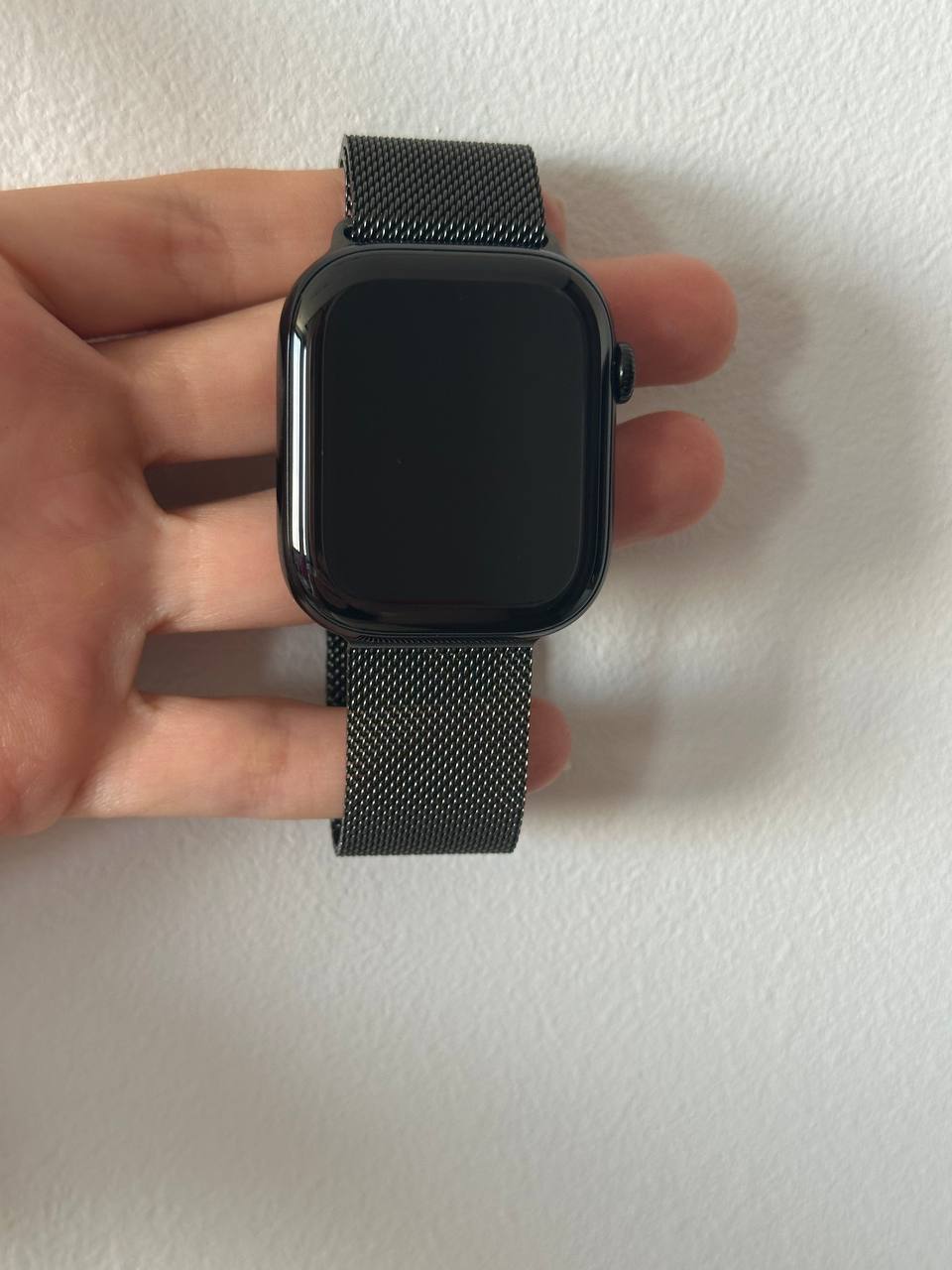 Продаю Apple Watch Series 11. Aluminum case 46 mm цвет Jet Black, GPS. Ремешок Stainless Ste