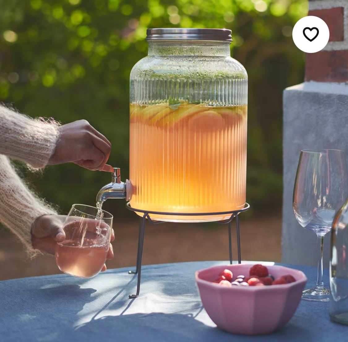 Диспенсер для напитков IKEA VARDAGEN + подставка ножки для него