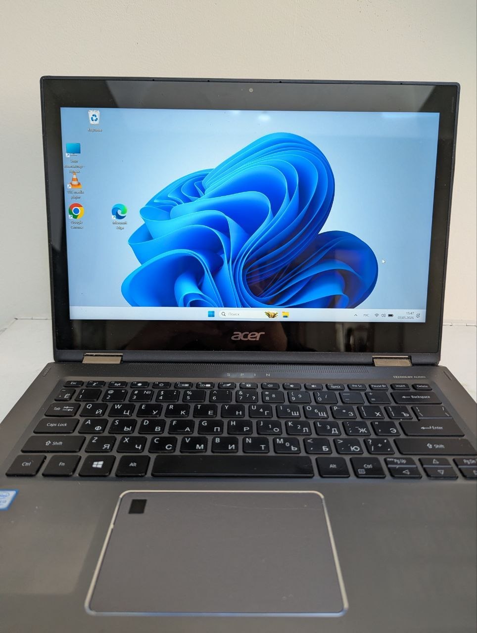 Acer Spin 5 (SP513-52N), лёгкий трансформер 2-в-1
