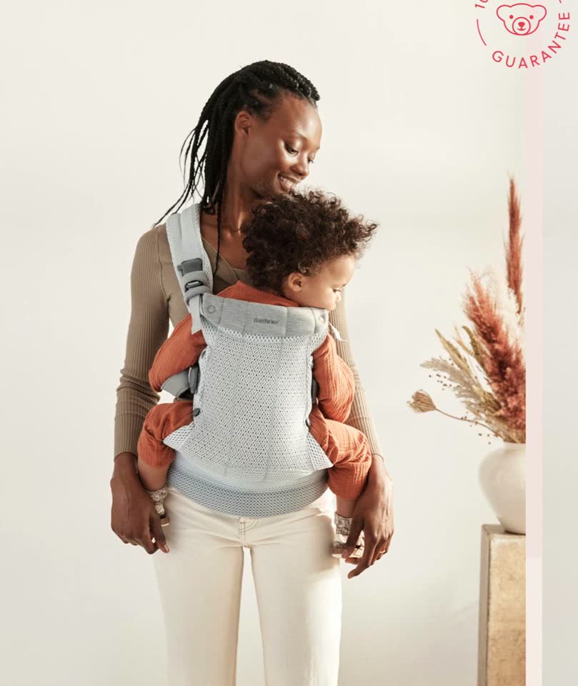 Эргорюкзак Baby Bjorn Harmony в прекрасном состоянии в цвете silver