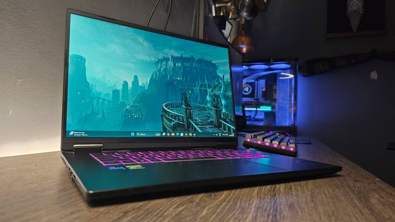 Gejmerski laptop Gigabyte A16 CTH