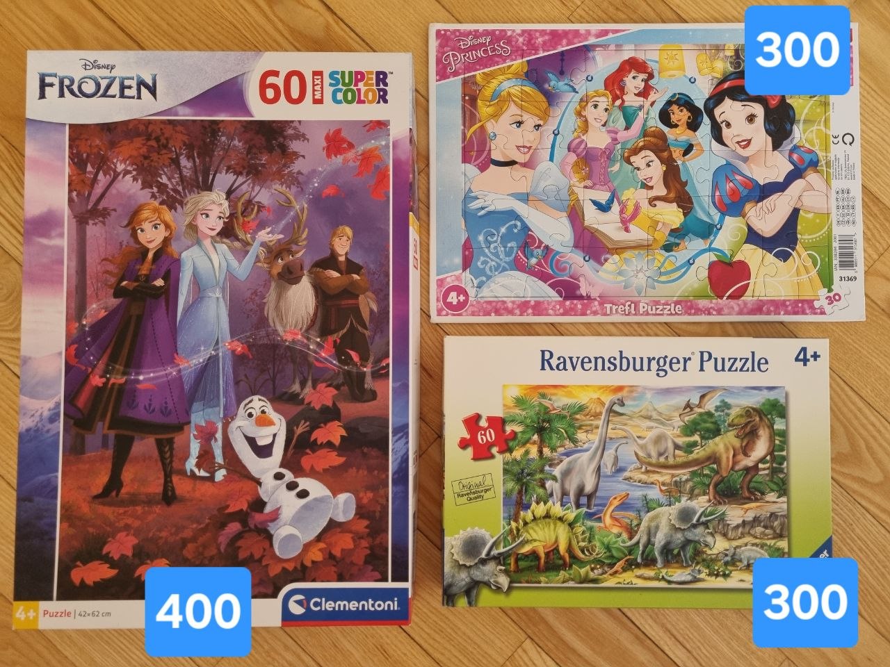 Puzzle za uzrast 3-5 godina