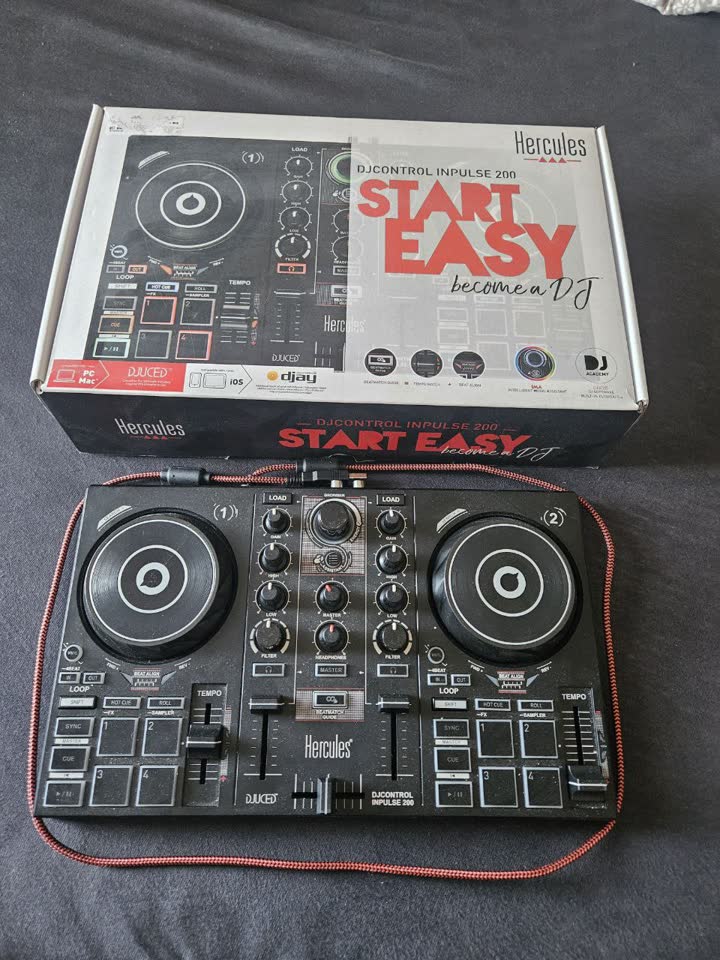 Продам dj usb пульт: Hercules dj control inpulse 200